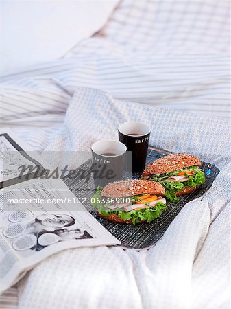 Breakfast on bed