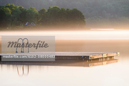 Jetty with ladder