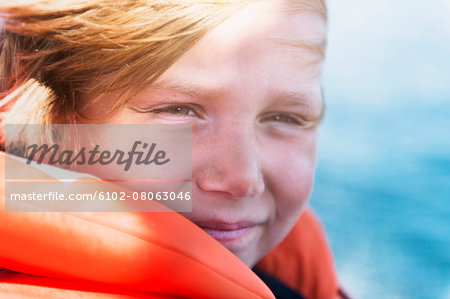 Portrait of smiling girl