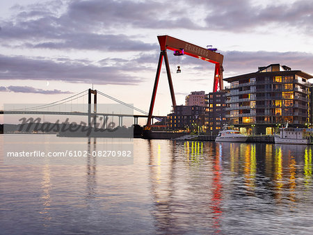 Gantry crane, Eriksberg, Gothenburg, Sweden