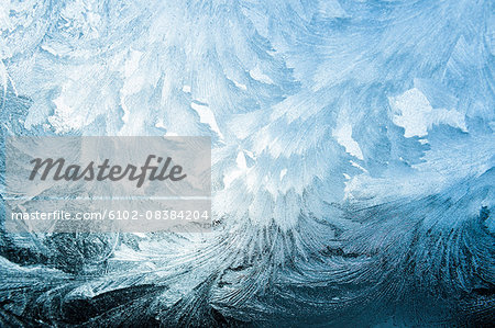 Ice Crystals On Window Stock Photo Masterfile Premium Royalty Free Code 6102 0844