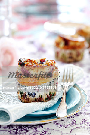 Bilberry muffin