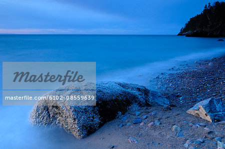 Stone at a beach