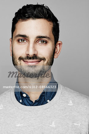 Portrait of smiling man