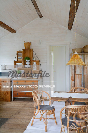 Kitchen in cottage