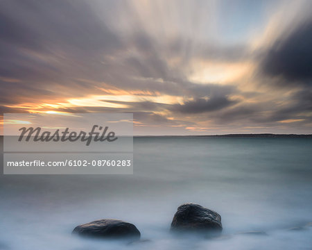 Sea and sky at sunset