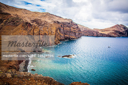 Madeira Island, Ponta do Furado cliff Madeira Island, Ponta do Furado cliff