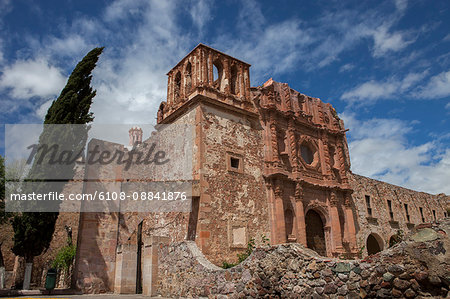 Mexico, Zacatecas state, Zacatecas, Museum Rafael Coronel, old Franciscan convent, 16th century,Unesco World Heritage