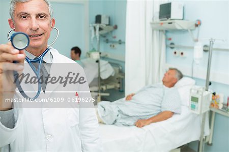 Doctor with a stethoscope