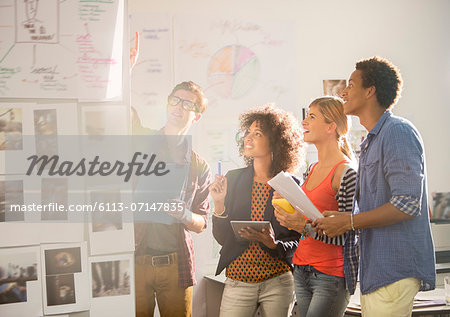 Business people talking in office Business people talking in office