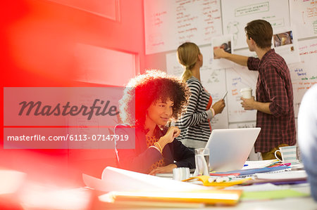 Business people working in office Business people working in office