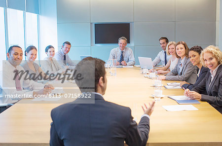 Business people in meeting