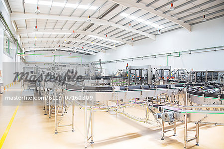 Machinery in factory Machinery in factory