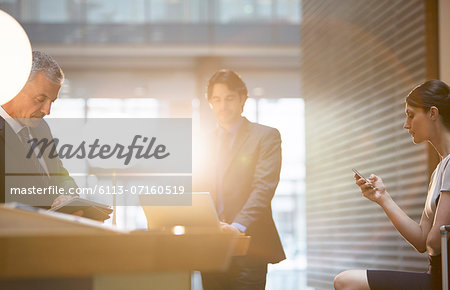 Business people working in office Business people working in office