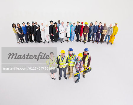 Workforce behind construction workers Workforce behind construction workers