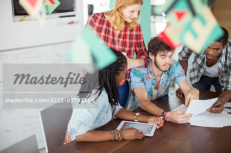 People talking in meeting