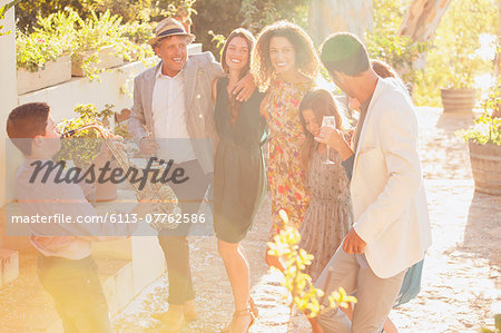 Family dancing together outdoors Family dancing together outdoors