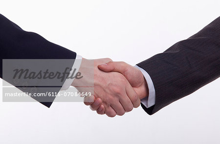 Two Businessmen Shaking Hands