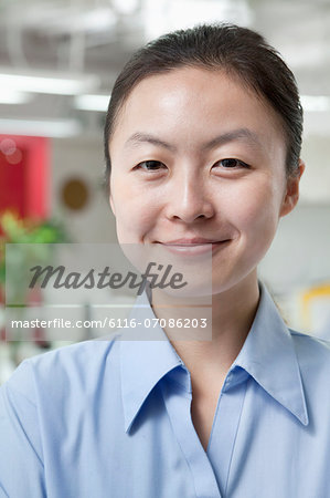 Businesswoman in the office, portrait