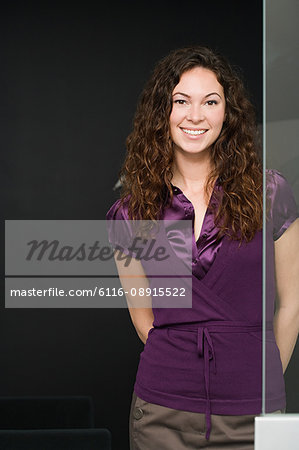 Portrait of a female office worker