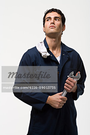 Portrait of a mechanic