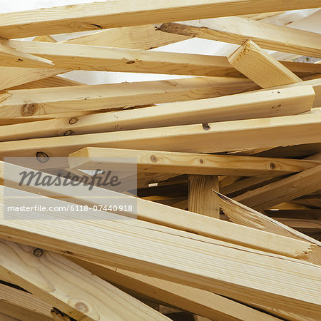 Isolated Wood 2x4 Studs Stock Photo - Download Image Now - Wood