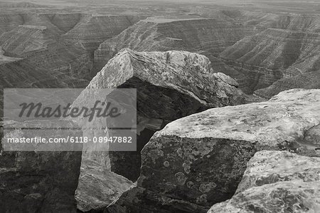 Rock formations and San Juan Canyon from Muley Point, Bears Ears National Monument, Utah