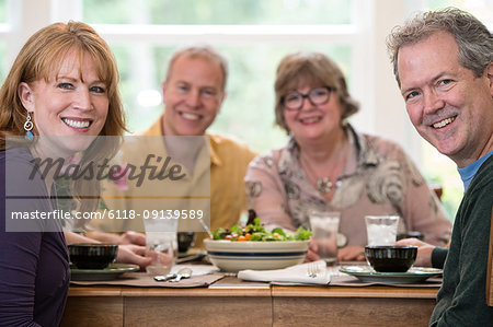 Dinner Party Stock Photo