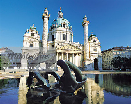 St Charles' Church, Vienna, Austria