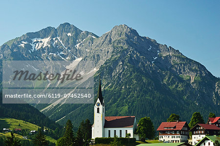 Hirschegg, Kleines Walsertal, Austria, Europe