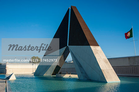 Monumento aos Combatentes do Ultramar, Belem, Lisbon, Portugal, Europe