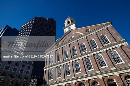 Faneuil Hall, Boston, Massachusetts, New England, United States of America, North America