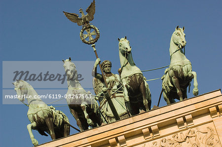Four Horses, Brandenburg Gate, Berlin, Germany