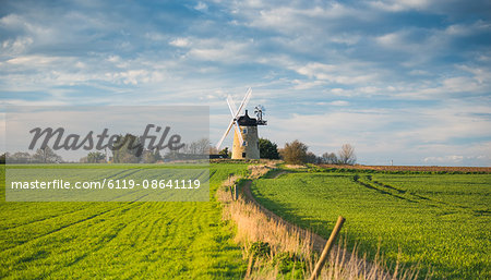 Windmill in Great Haseley in Oxfordshire, England, United Kingdom, Europe