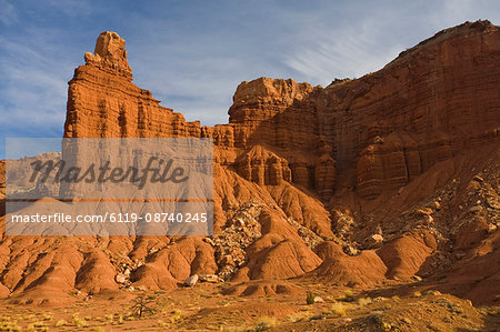 The Chimney, Capitol Reef National Park, Utah, United States of America, North America