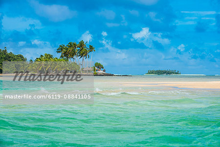 Beautiful little islet in the lagoon of Wallis, Wallis and Futuna, Pacific