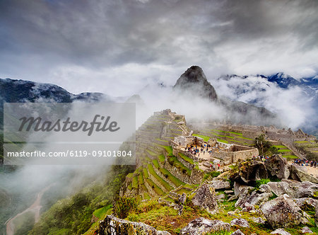 Machu Picchu Ruins, UNESCO World Heritage Site, Cusco Region, Peru, South America Machu Picchu Ruins, UNESCO World Heritage Site, Cusco Region, Peru, South America