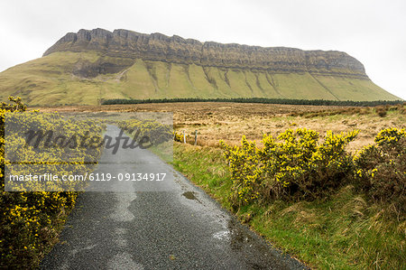 Benbulben, Dartry Mnts, County Sligo, Connacht, Republic of Ireland, Europe