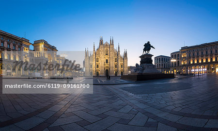View of Milan Cathedral (Duomo), Galleria Vittorio Emanuele II and Palazzo Reale, Milan, Lombardy, Italy, Europe View of Milan Cathedral (Duomo), Galleria Vittorio Emanuele II and Palazzo Reale, Milan, Lombardy, Italy, Europe