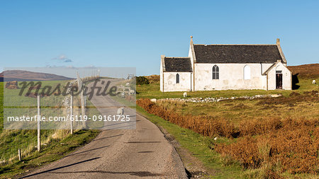 Little White Church, Scottish Highlands, Scotland, United Kingdom, Europe