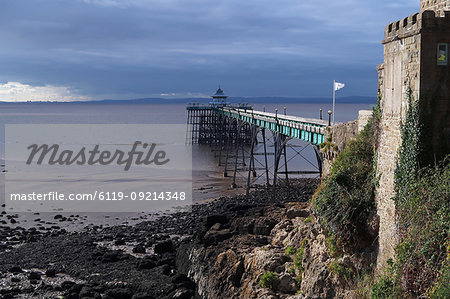 Clevedon Pier, Somerset, England, United Kingdom, Europe