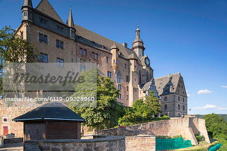 Landgrafenschloss (Marburg Castle), Marburg, Hesse, Germany, Europe