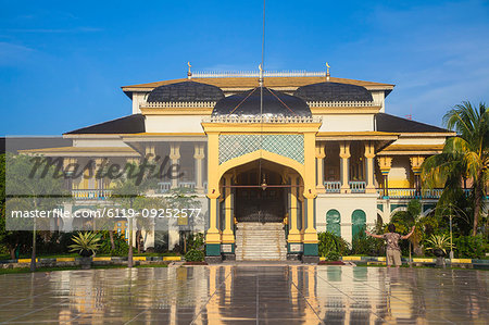 Maimoon Palace, Medan, Sumatra, Indonesia, Southeast Asia, Asia