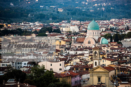 Great Synagogue of Florence, Florence, Tuscany, Italy, Europe