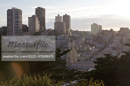 San Francisco cityscape, California, USA