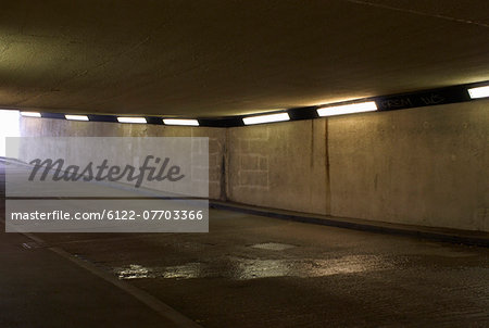 Lighting in tunnel