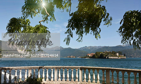 Ornate railing on waterfront