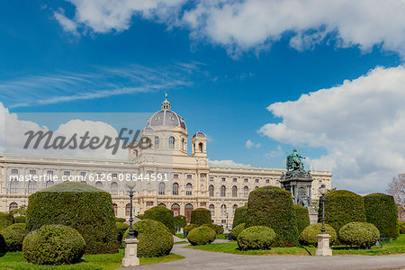 Austria, Vienna, View of Museum of Natural History