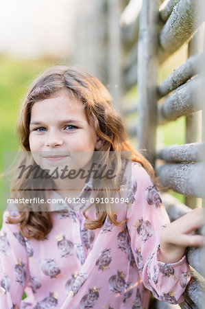 Portrait of smiling girl