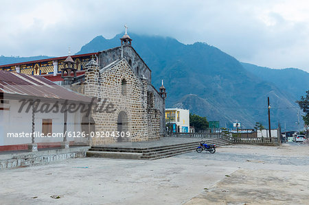 Church in San Juan in Guatemala